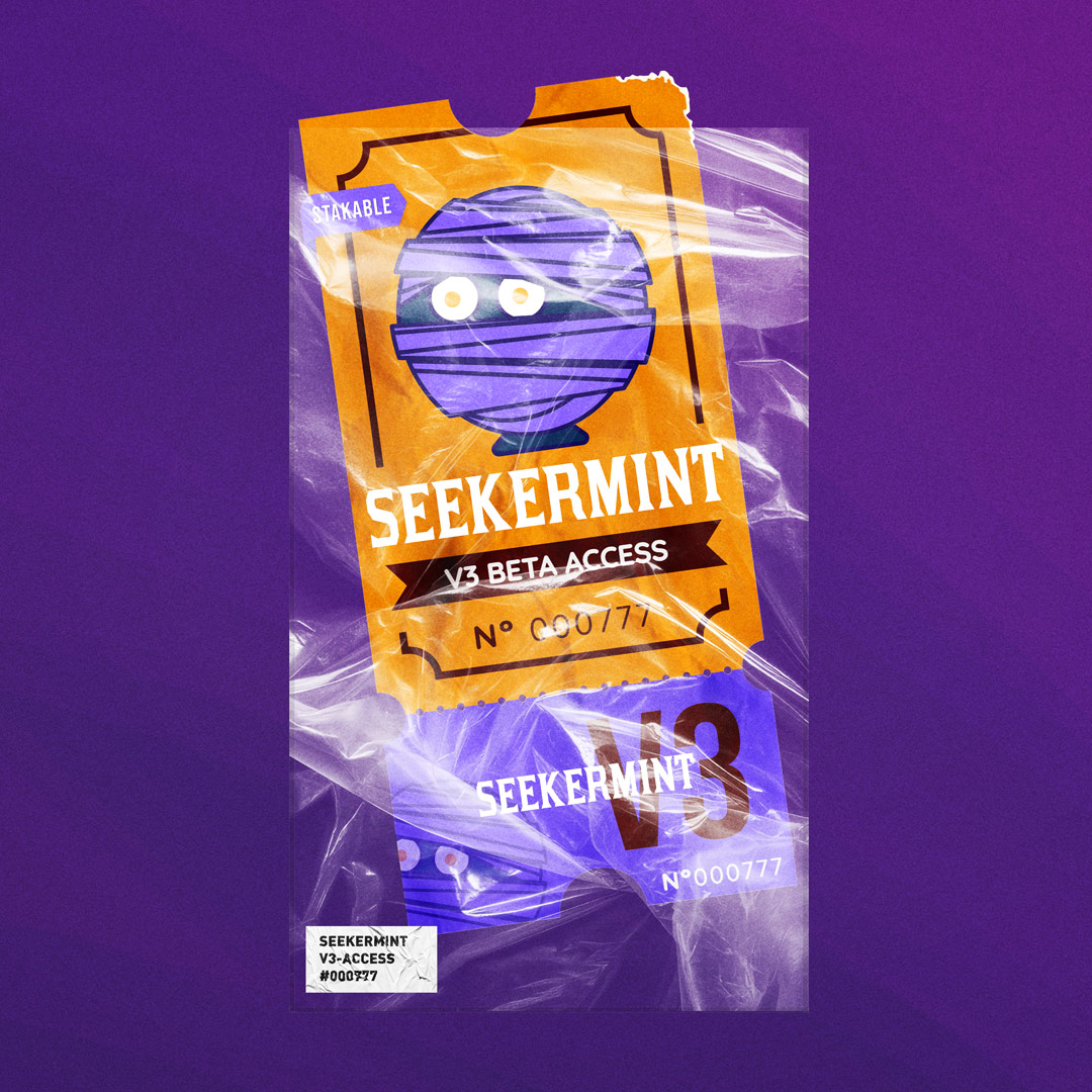 Illustration collection Seekermint Beta Ticket