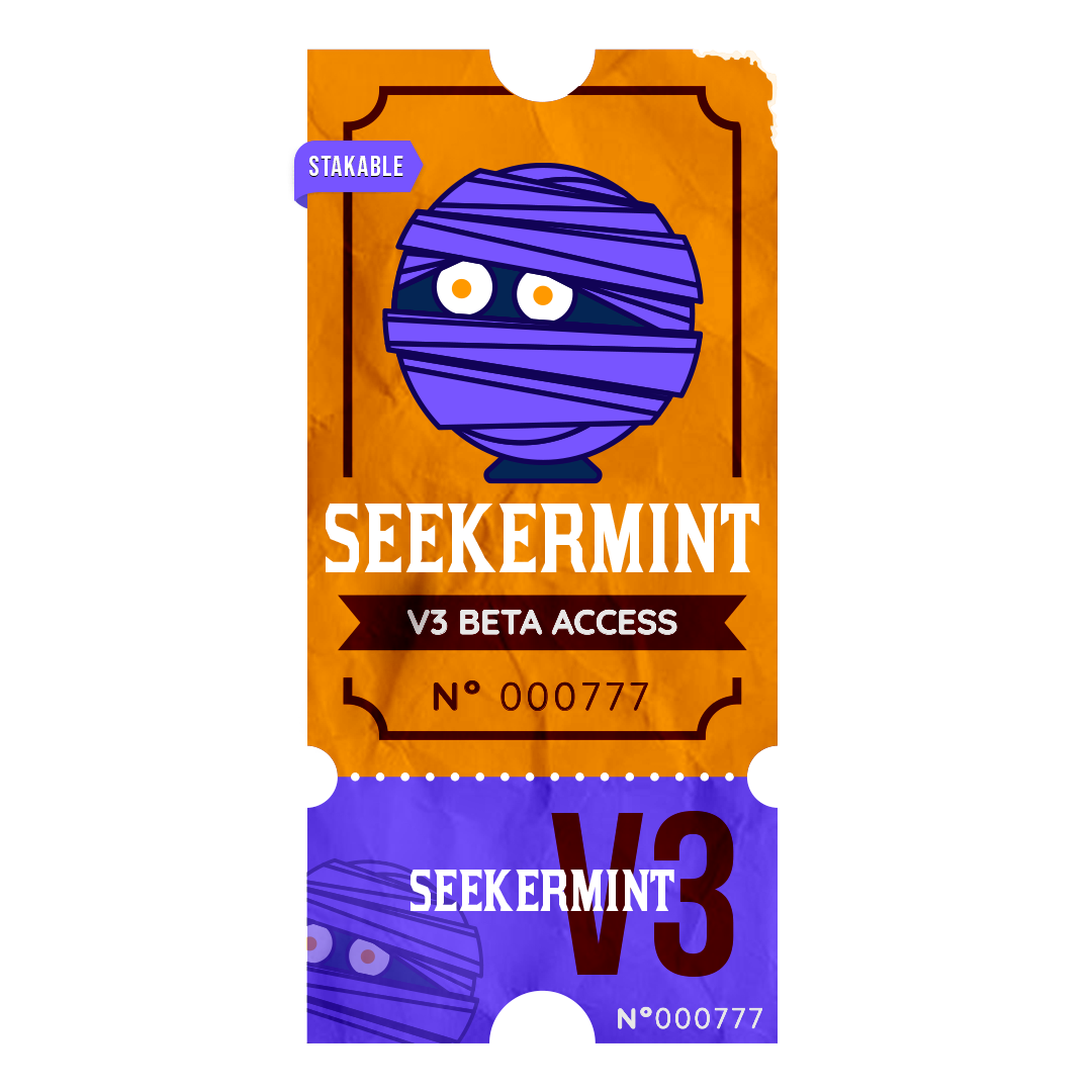 Seekermint Beta access ticket